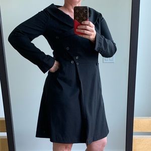 Elm Design bohemian portrait collar morning coat